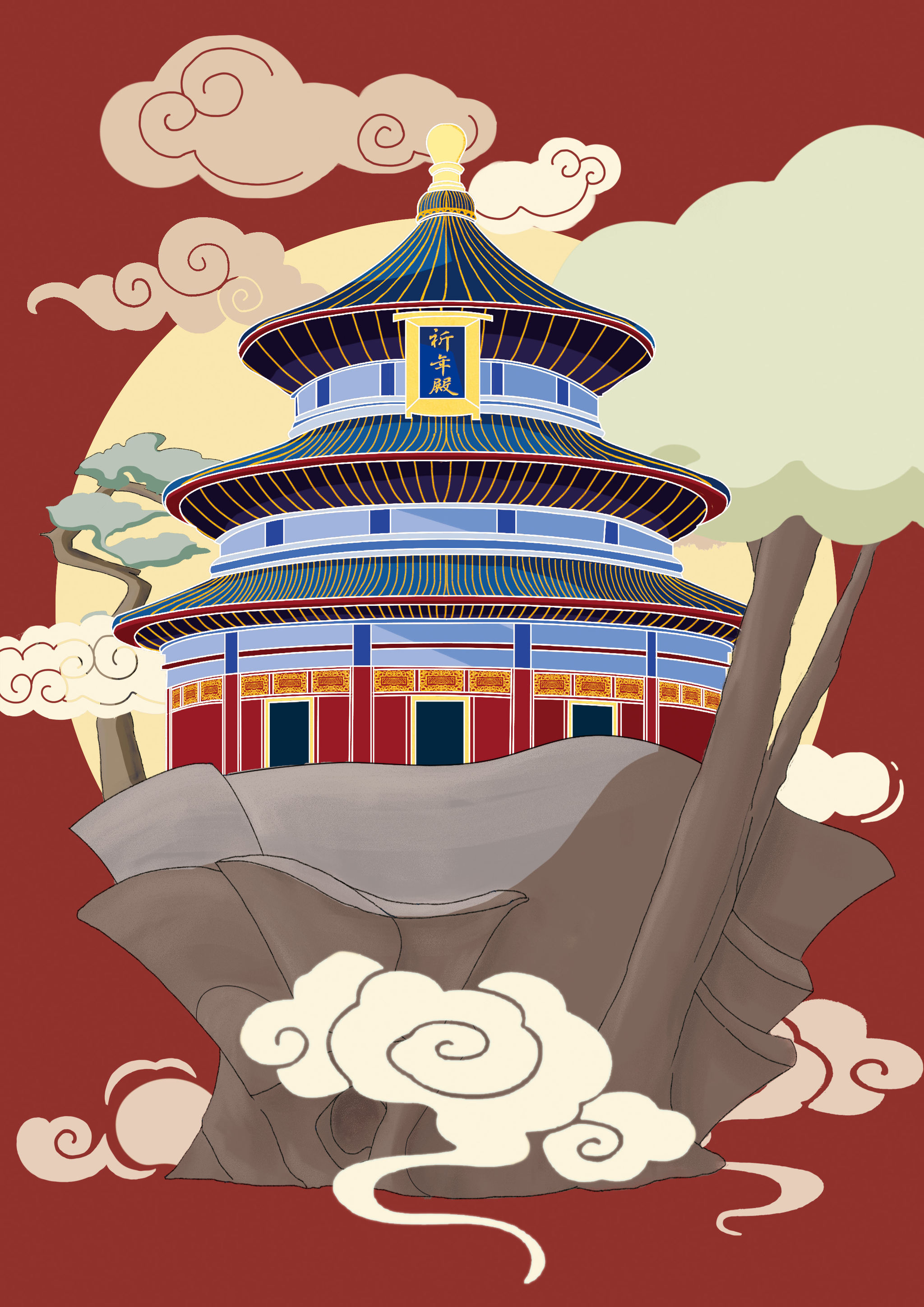 最美天坛—古柏行