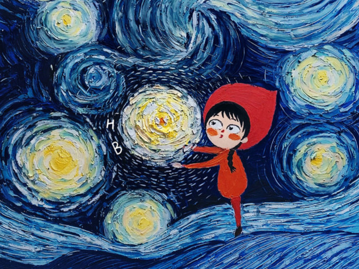 小红帽和世界名画