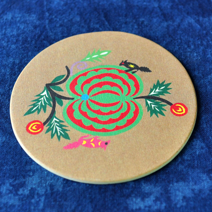 剪纸大师库淑兰.