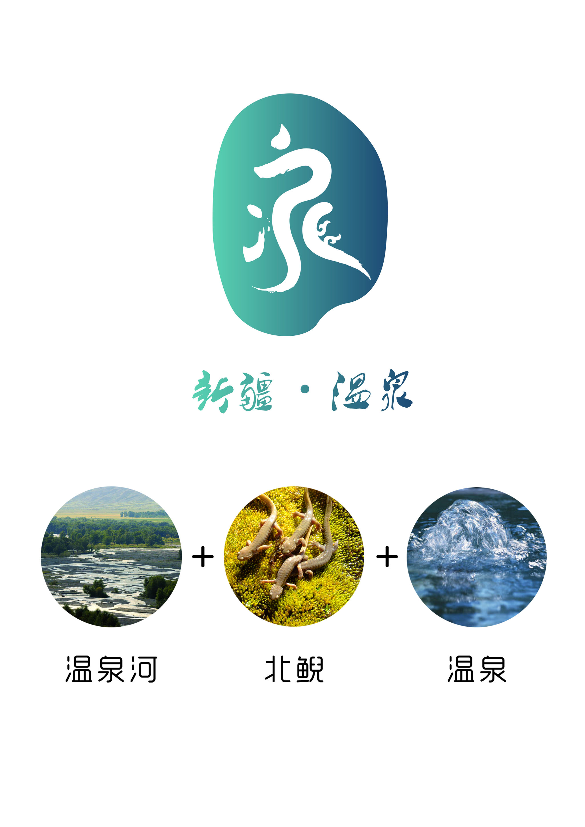 新疆温泉县旅游logo设计