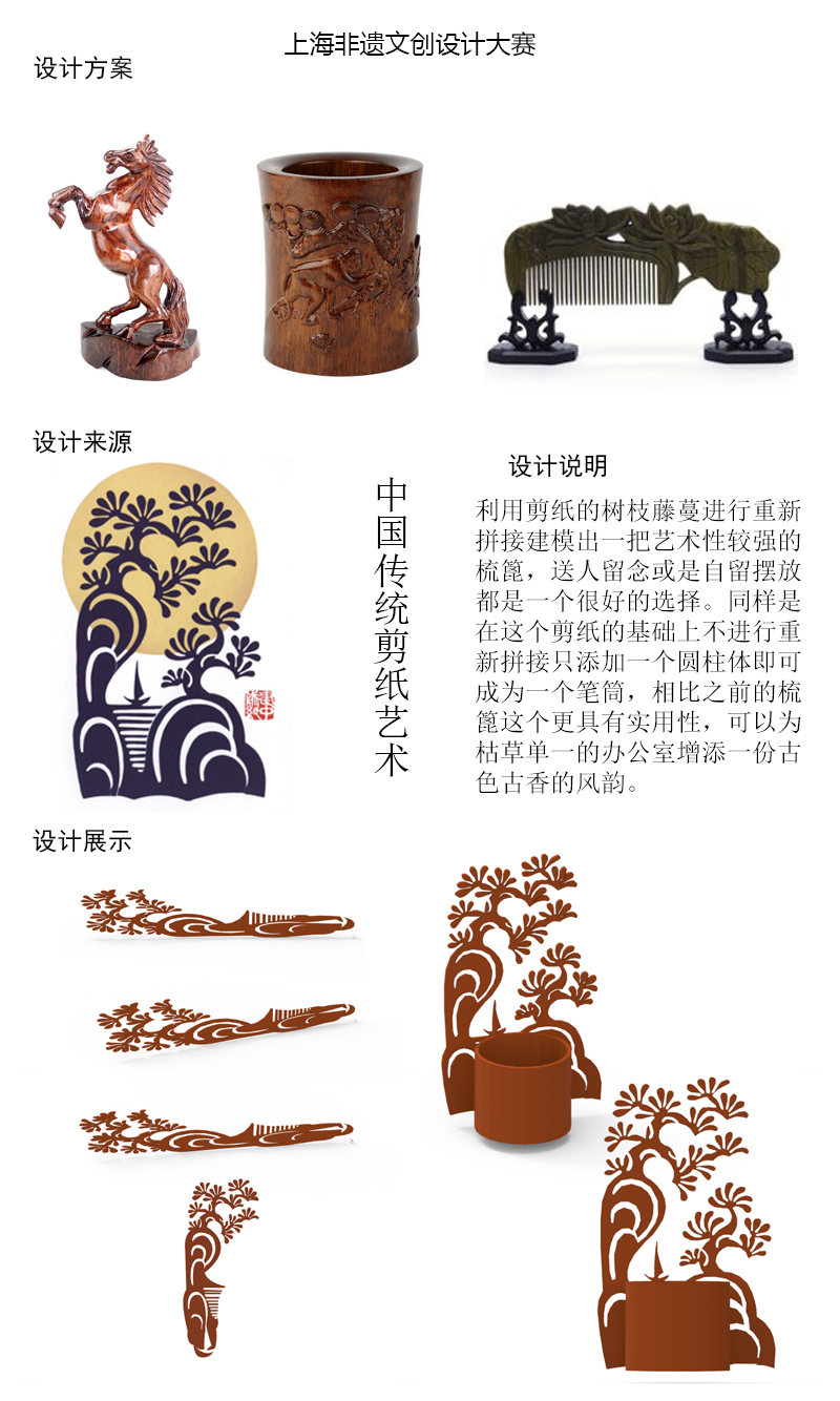 中国剪纸艺术文创产品设计