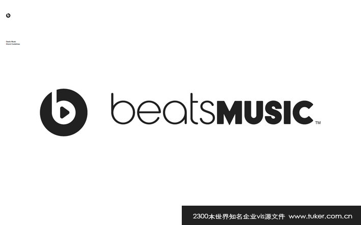 beats耳机矢量vi设计源文件