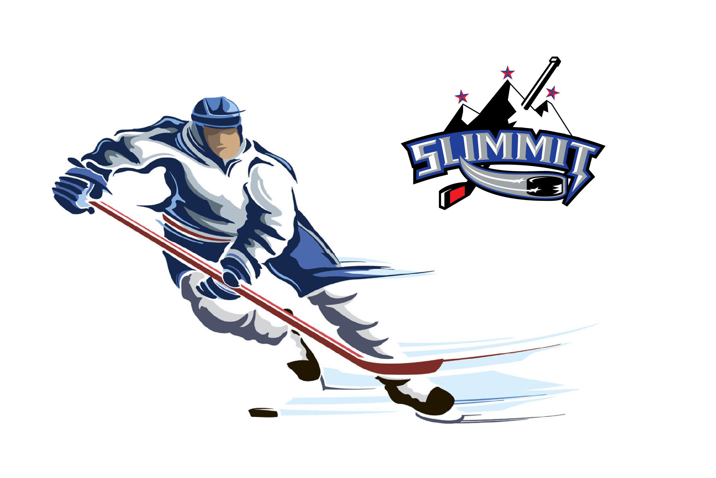 summit冰封冰球队品牌logo