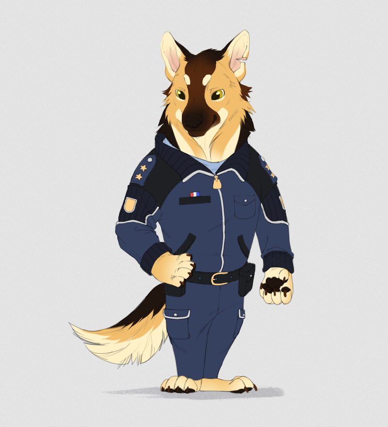 万达狗警长设计