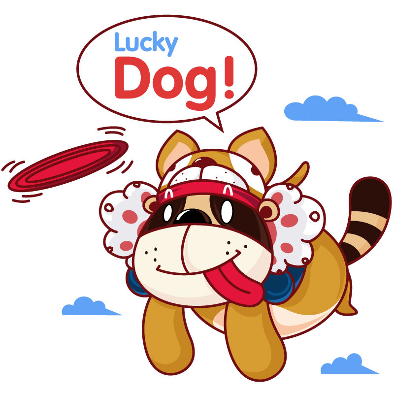 lucky dog!雷克斯海盗团十二生肖手机壁纸 之狗