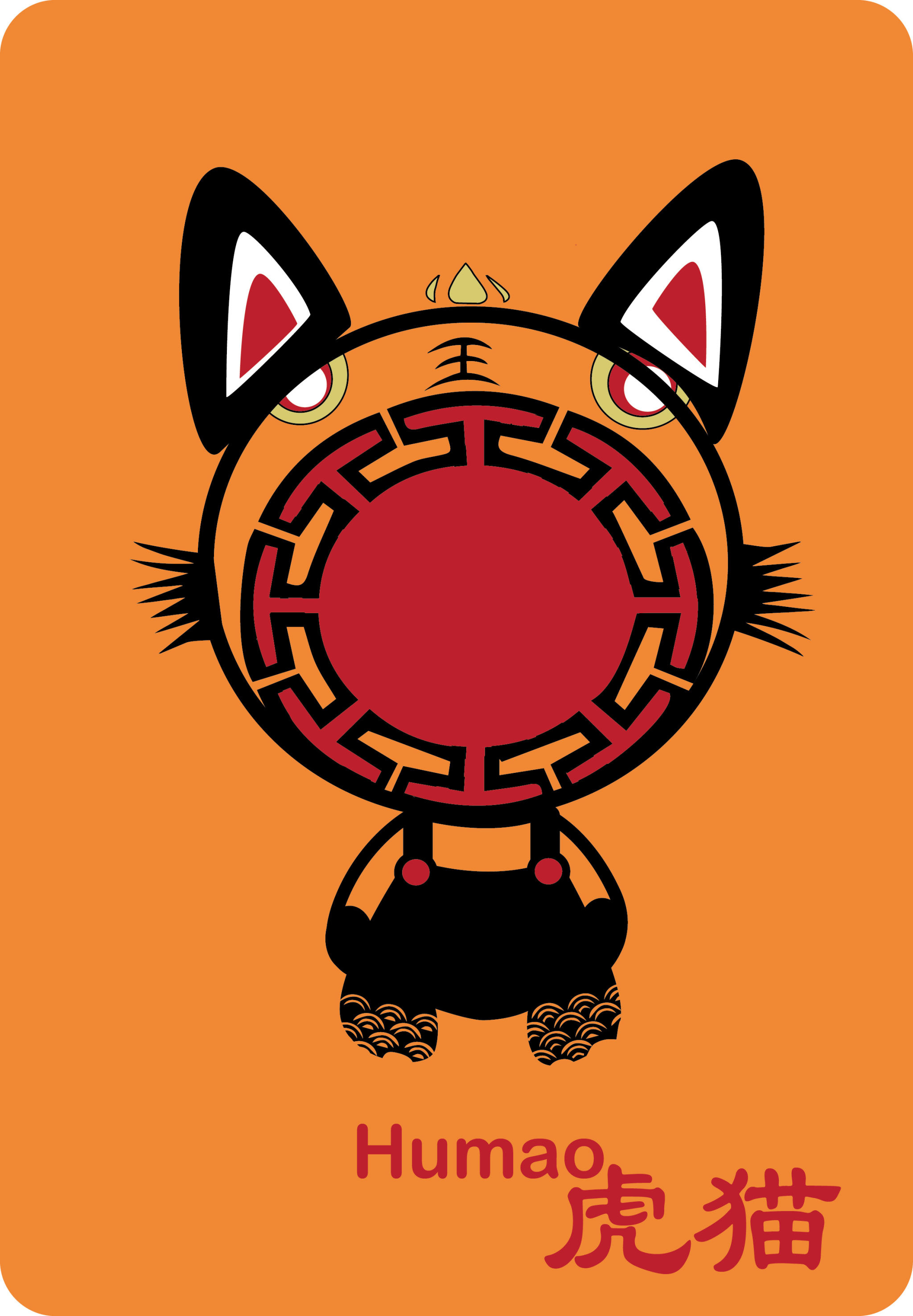 "虎猫"系列玩偶形象设计
