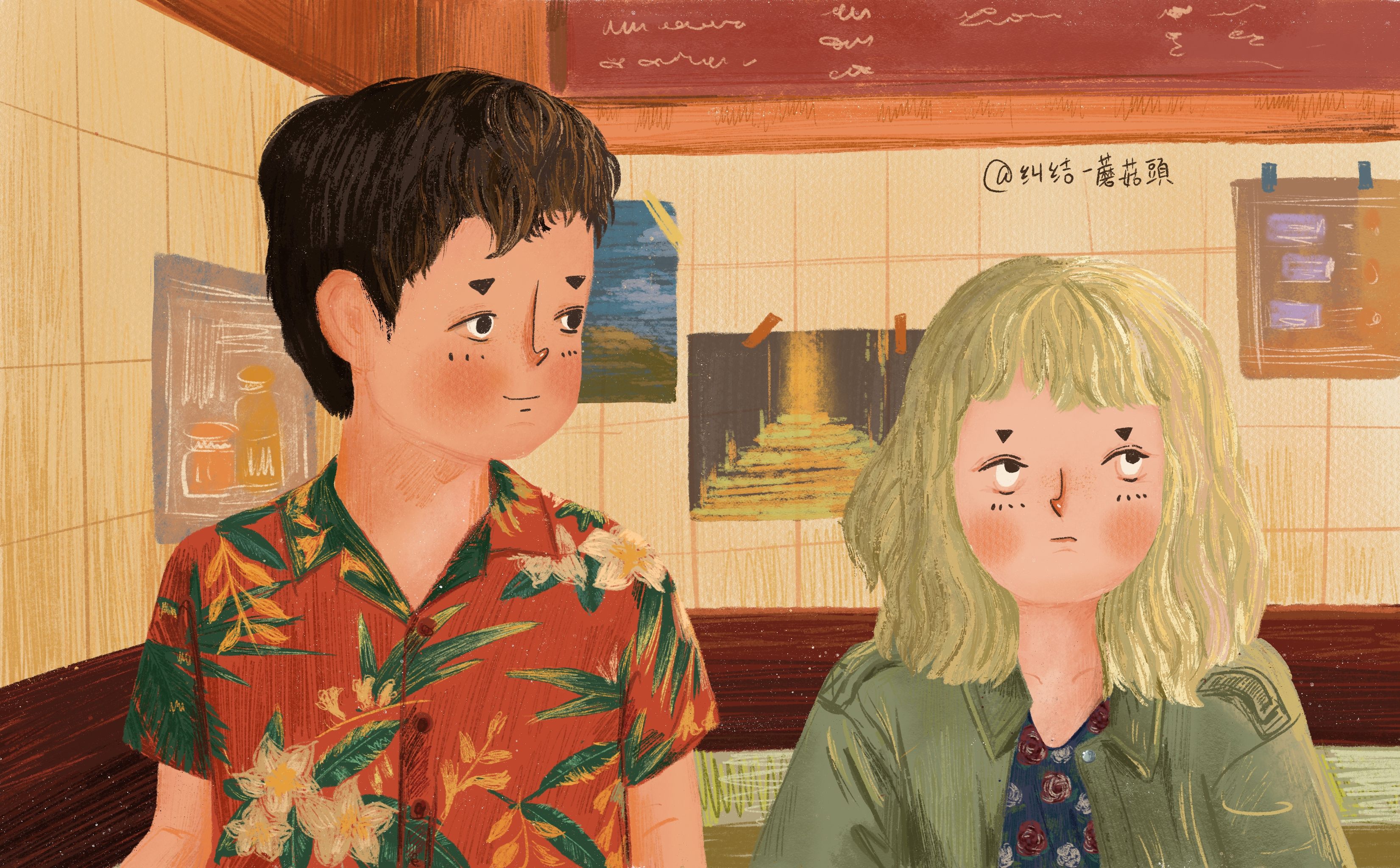 经典电影插画