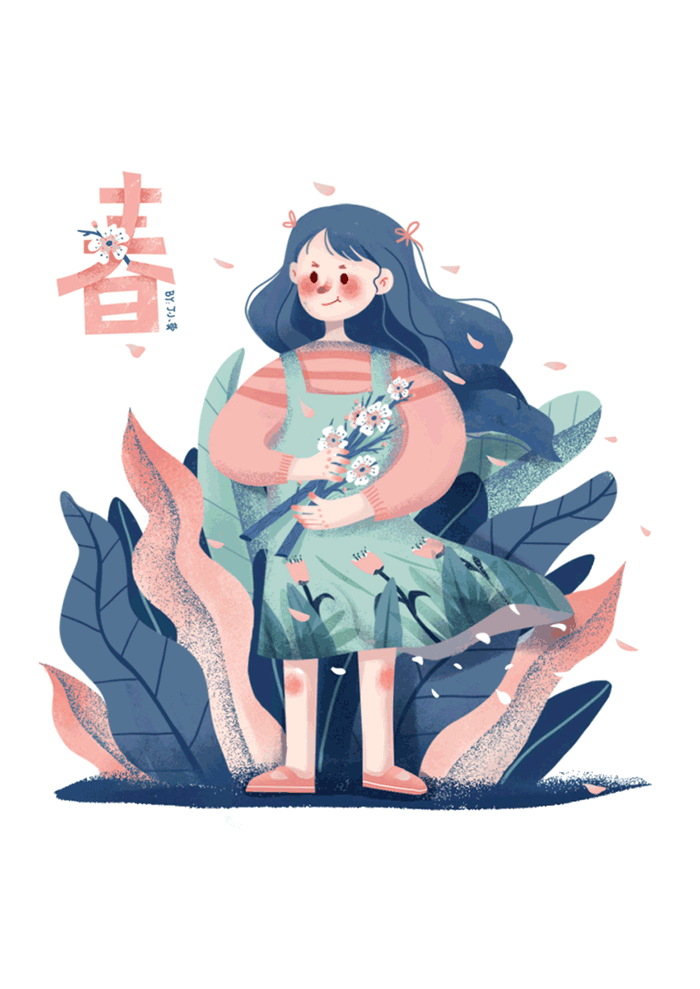 春夏秋冬 - 丁小莫momo - 原创作品 - 视觉中国(me