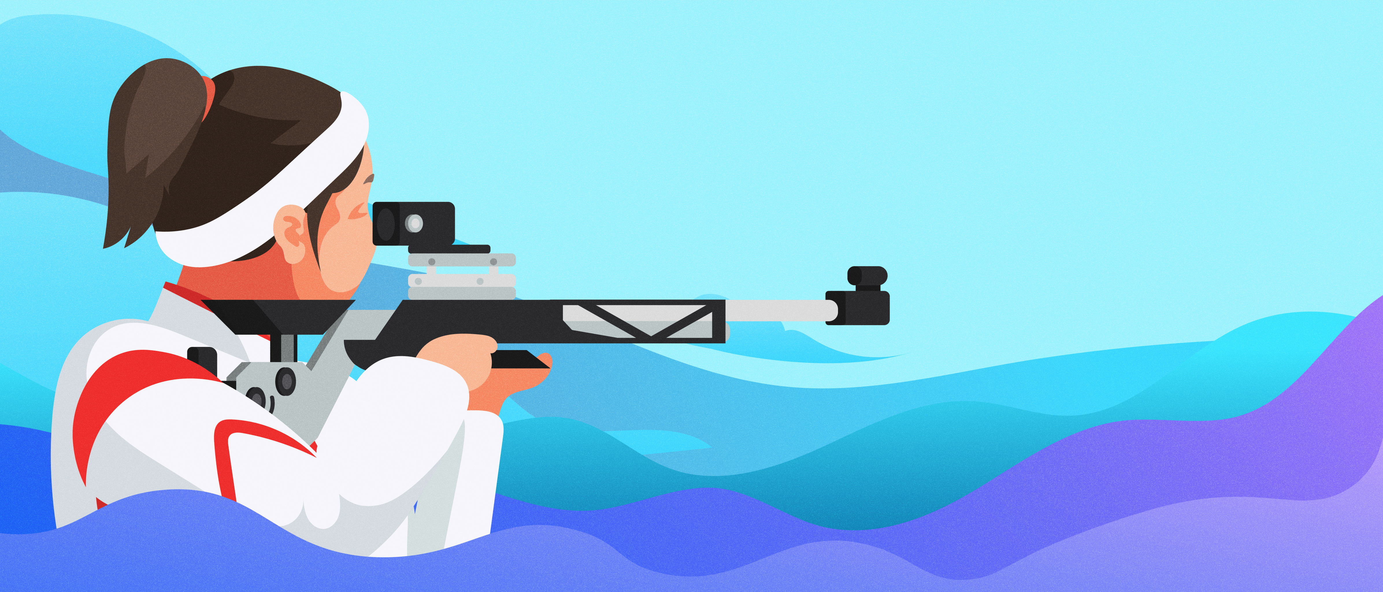 气步枪射击