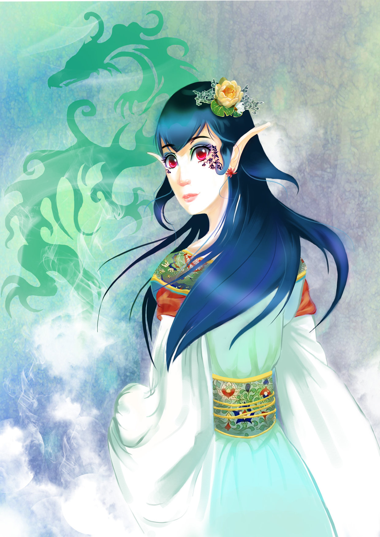 青龙白虎朱雀玄武 之 青龙女