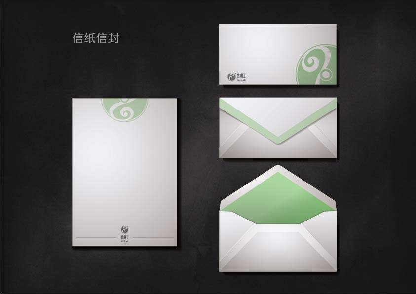 平面 |   上传时间: 2013-03-04 00:00 信封信纸的设计简洁清爽,logo