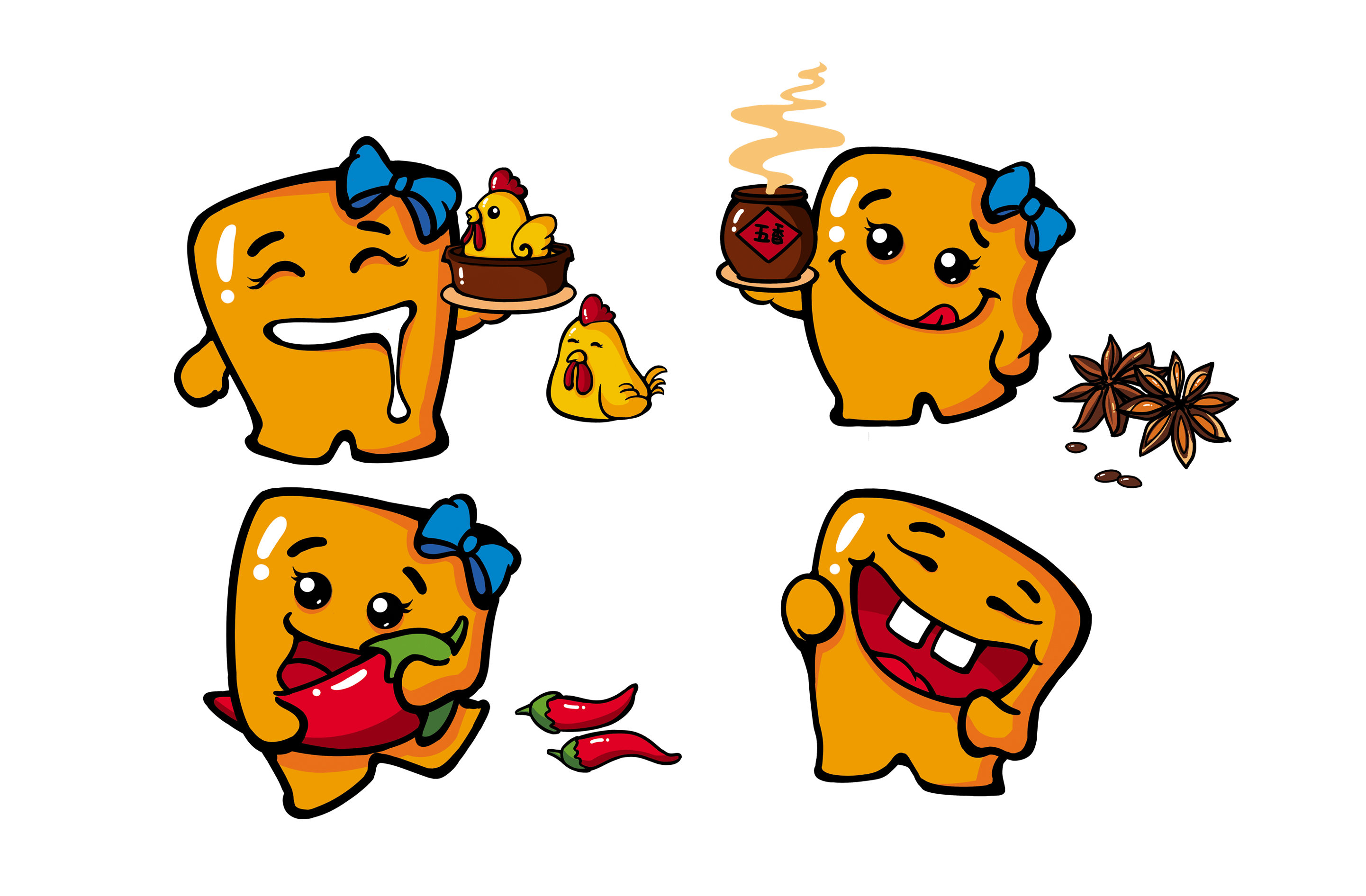 爱琴海豆干吉祥物