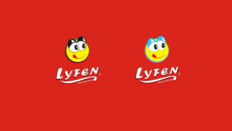 来伊份logo创新设计