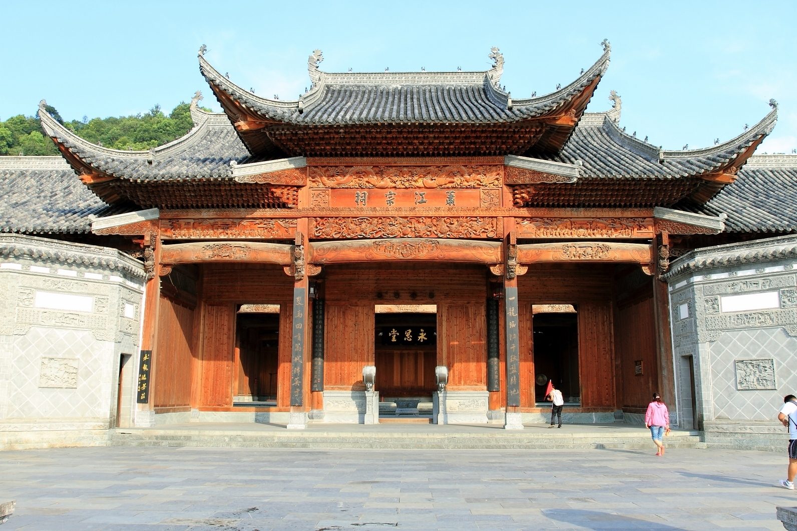 古建祠堂宗祠设计-仿古祠堂方案效果