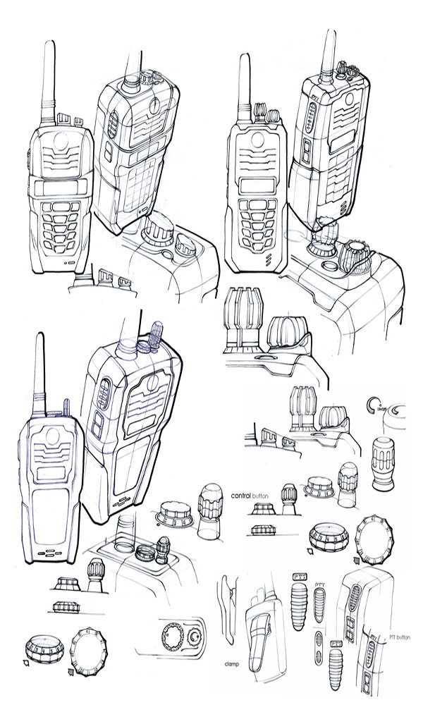 警用对讲机设计