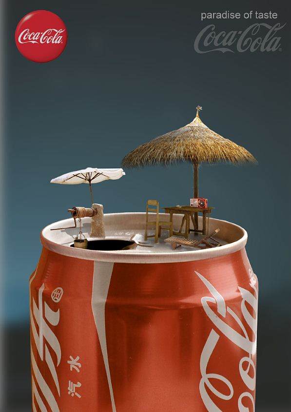 可口可乐宣传海报设计