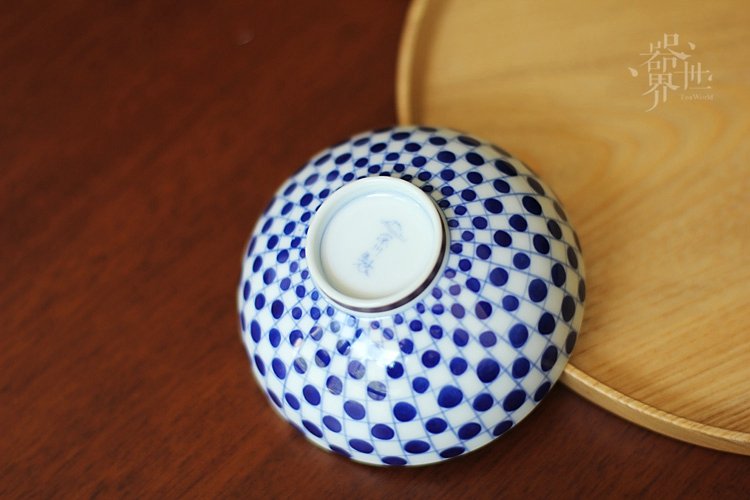 器世界日本茶具 日本有田烧深川制茶具 手工拉坯 手绘精品陶瓷茶具