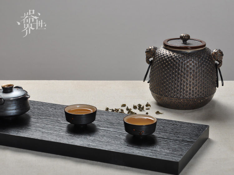 【器世界】精品茶具 普洱茶罐 茶叶罐 醒茶罐 礼品特价优惠免邮