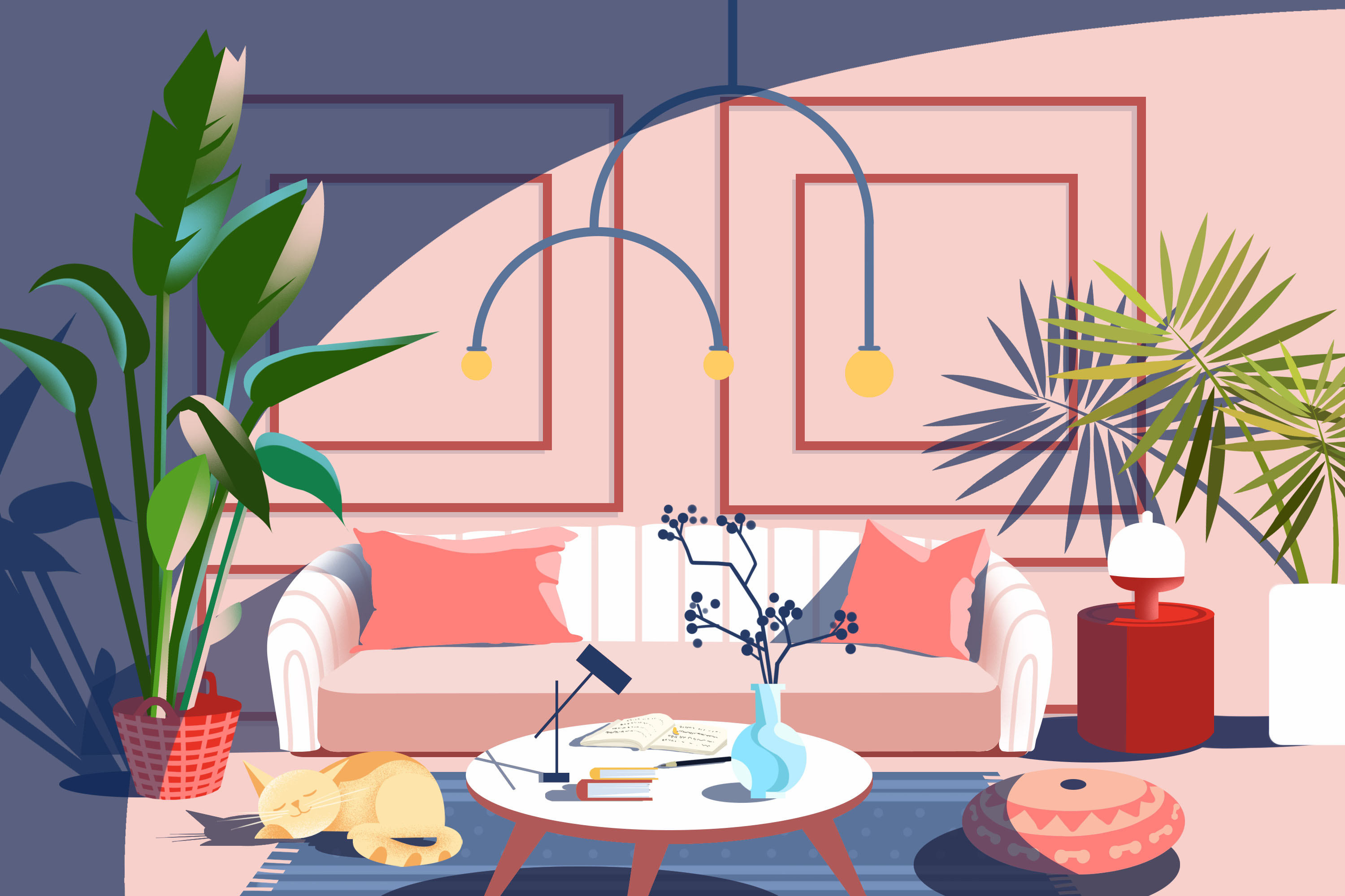 家具插画 - y_秋秋 - 原创作品 - 视觉中国(shijueme)