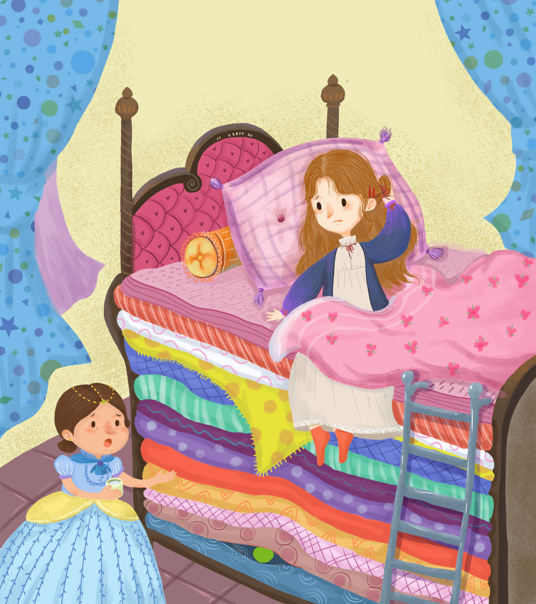 豌豆公主 - 柠檬酱子miuki - 原创作品 - 视觉中国(shijueme)