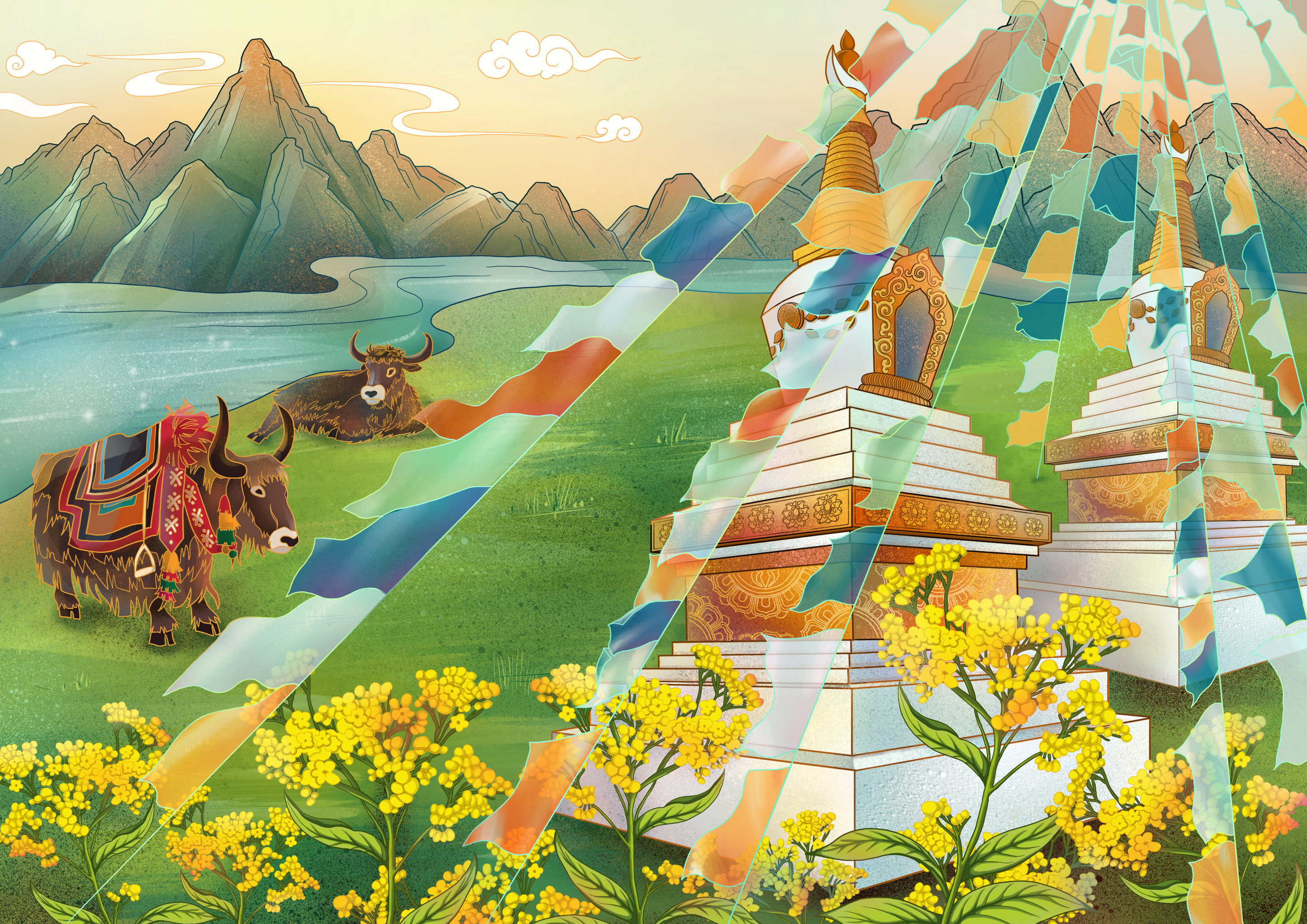 丝绸之路系列 - dd蜜豆儿 - 原创作品 - 视觉中国(shijueme)