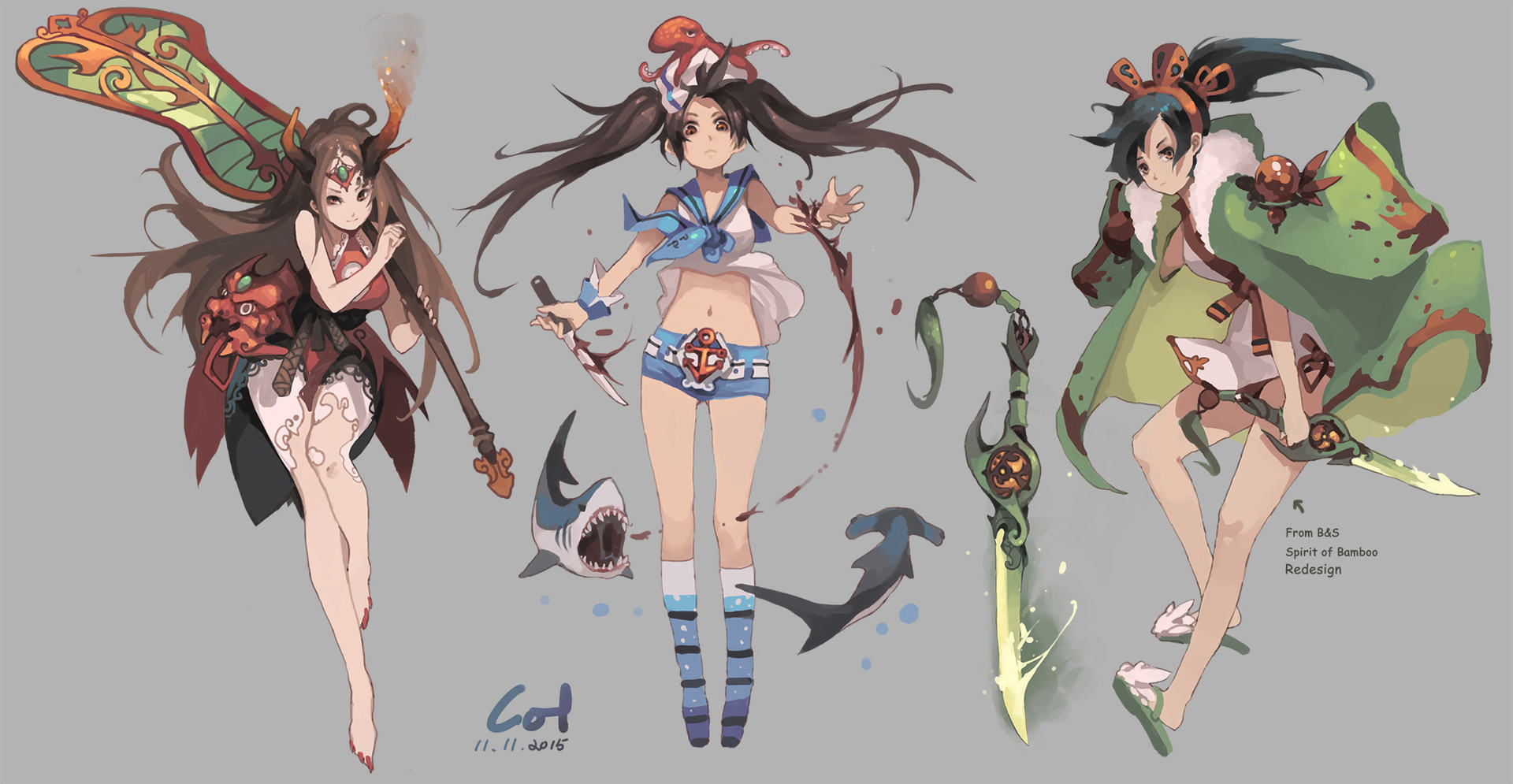 【画师推荐】妹子画师cot tan作品集 附云盘链接