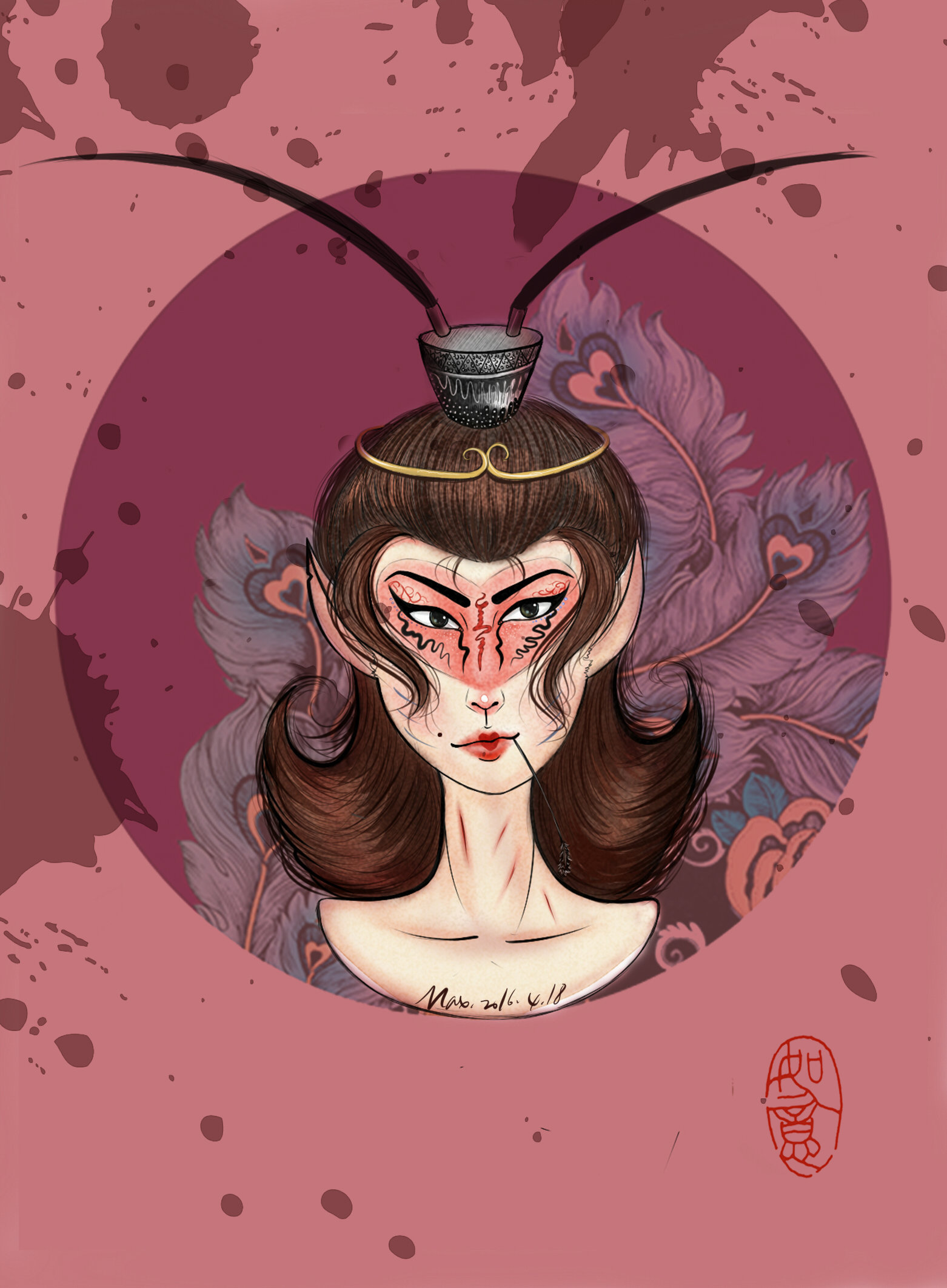 我若成佛天下无魔我若成魔佛奈我何