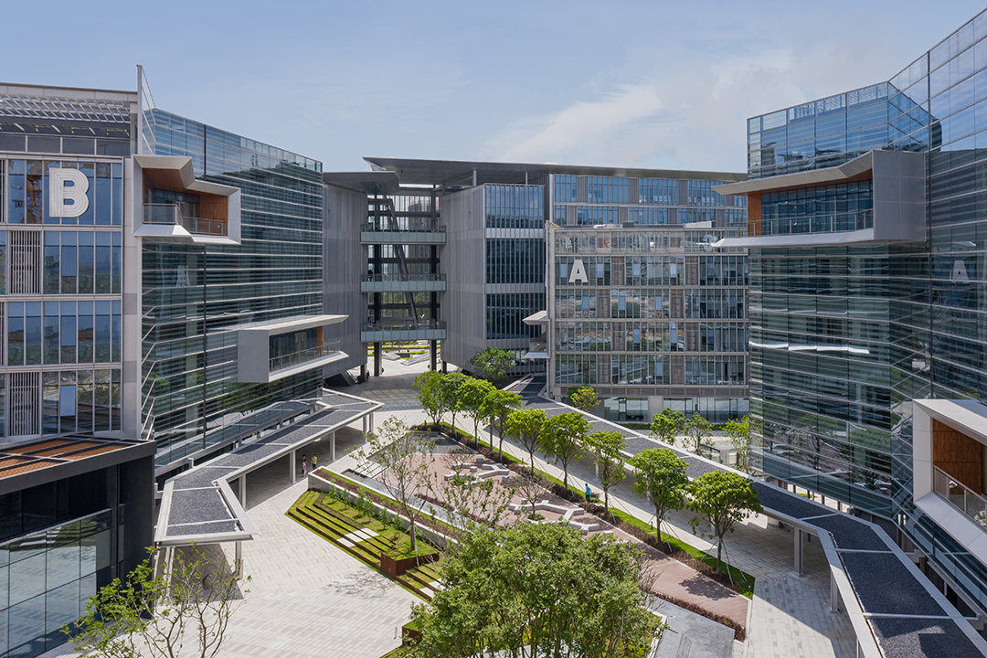 10 design 设计的珠海金湾航空新城产业服务中心正式落