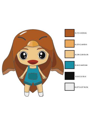 《创青春》大学生创业大赛吉祥物设计