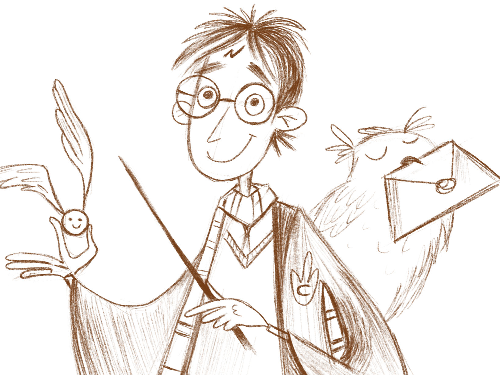 哈利波特魔法世界 - chan棕棕仔 - 转载作品 - 视觉中国(shijueme)