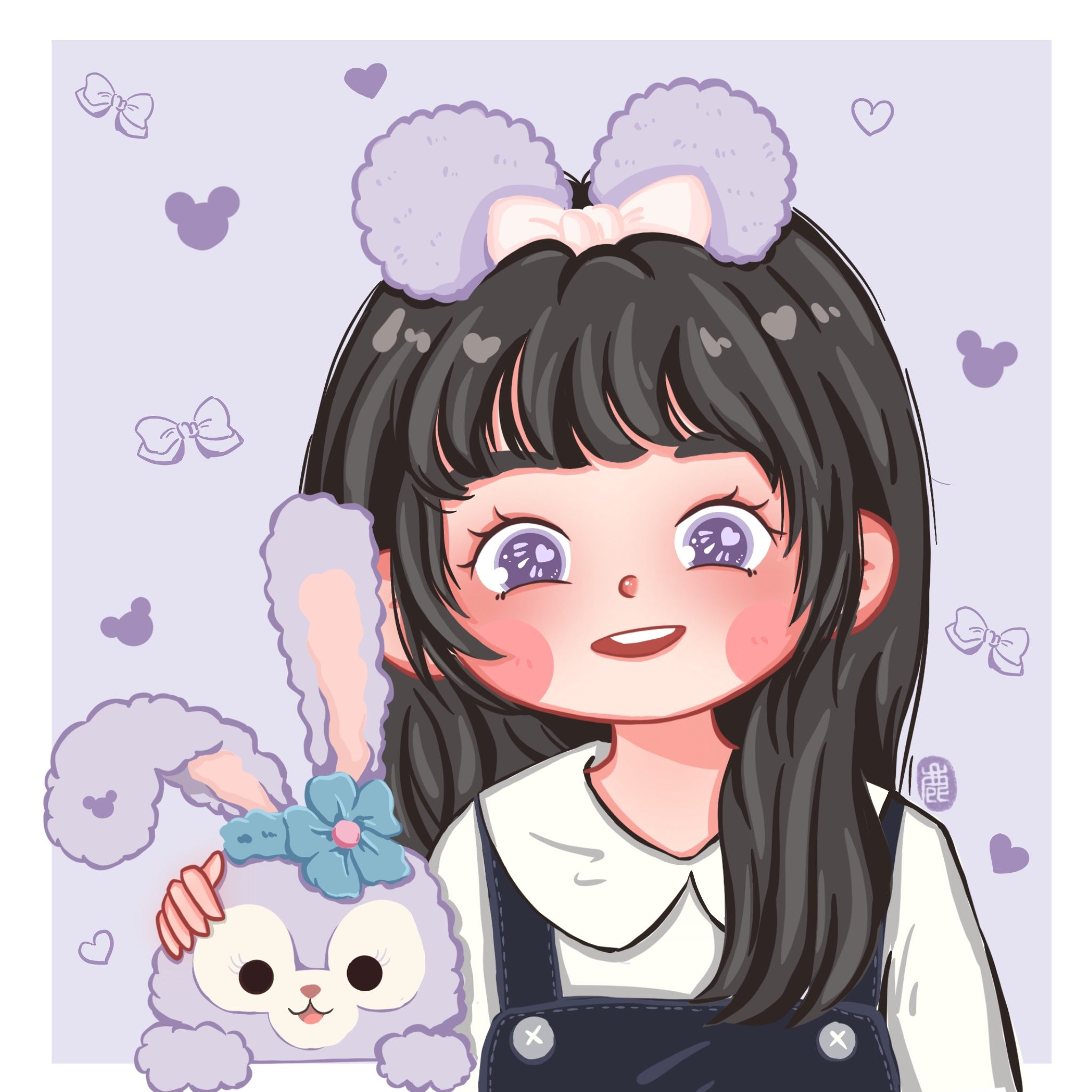 闺蜜头像(q版头像)