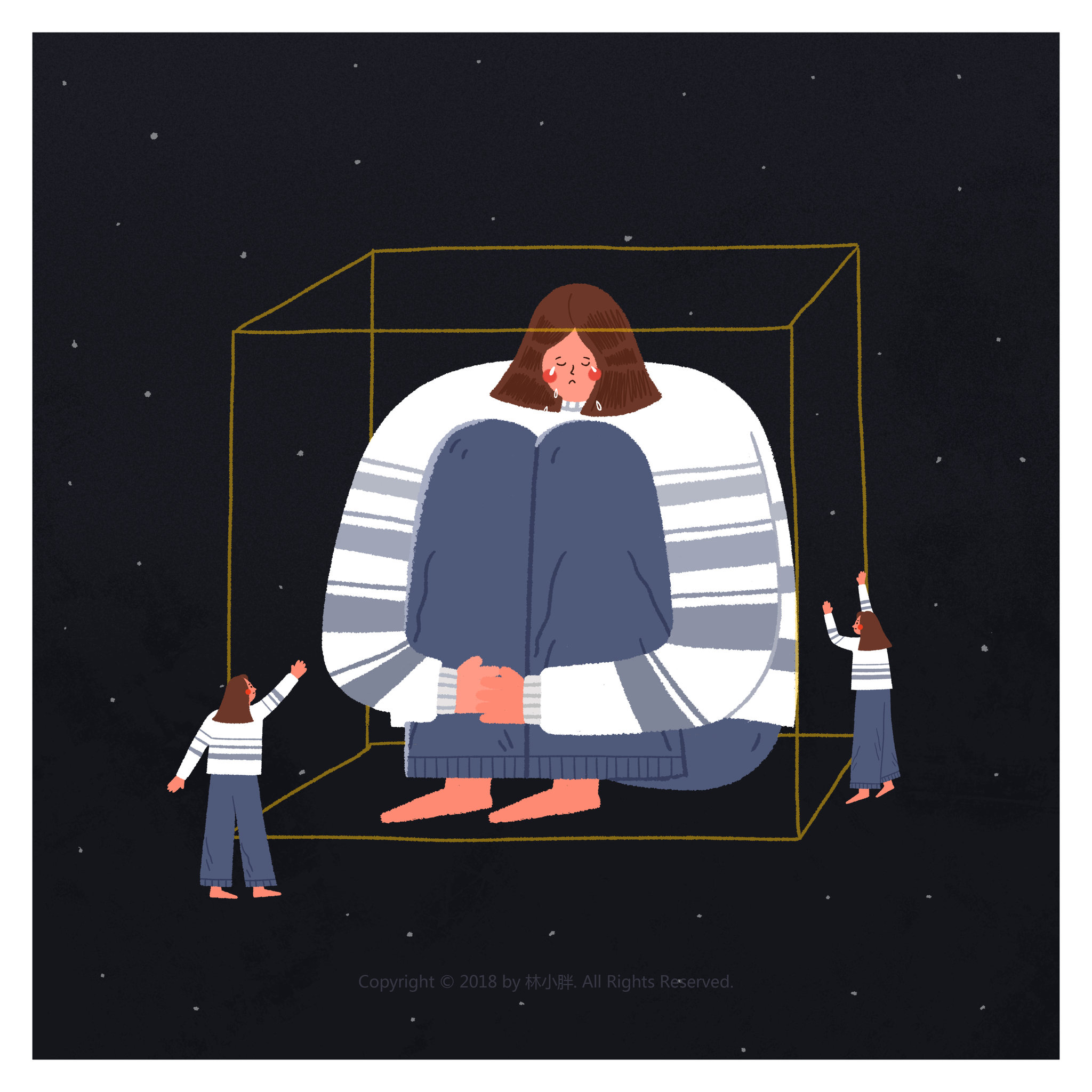 一些情绪的画 - 林小胖 - 原创作品 - 视觉中国(shijueme)