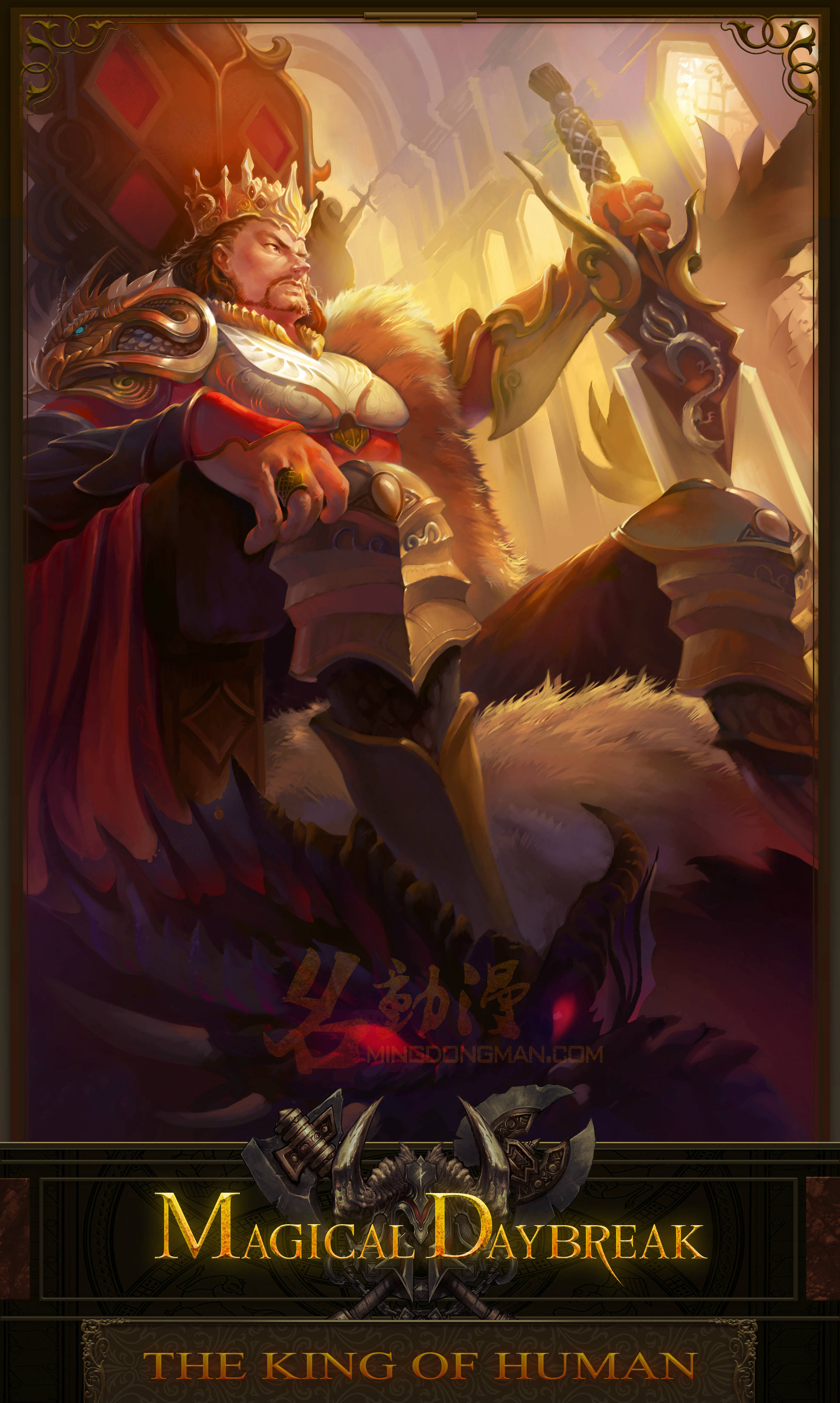 游戏原画游戏美术绘画作品之卡牌角色欣赏