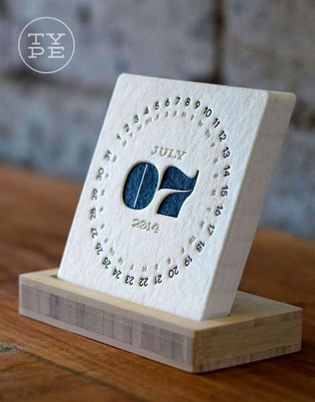 个性日历设计欣赏品深设计