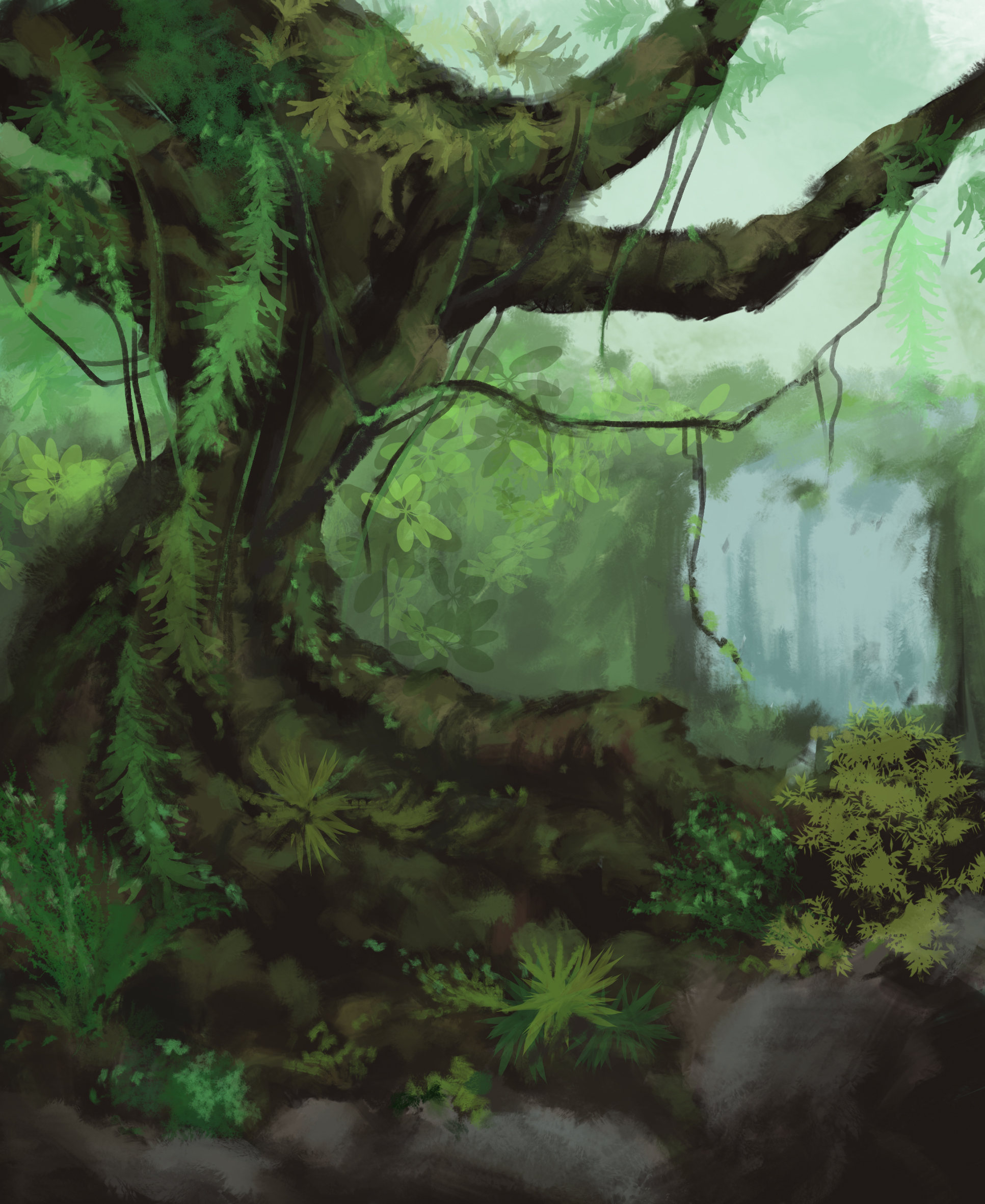 奇幻森林-临摹习作