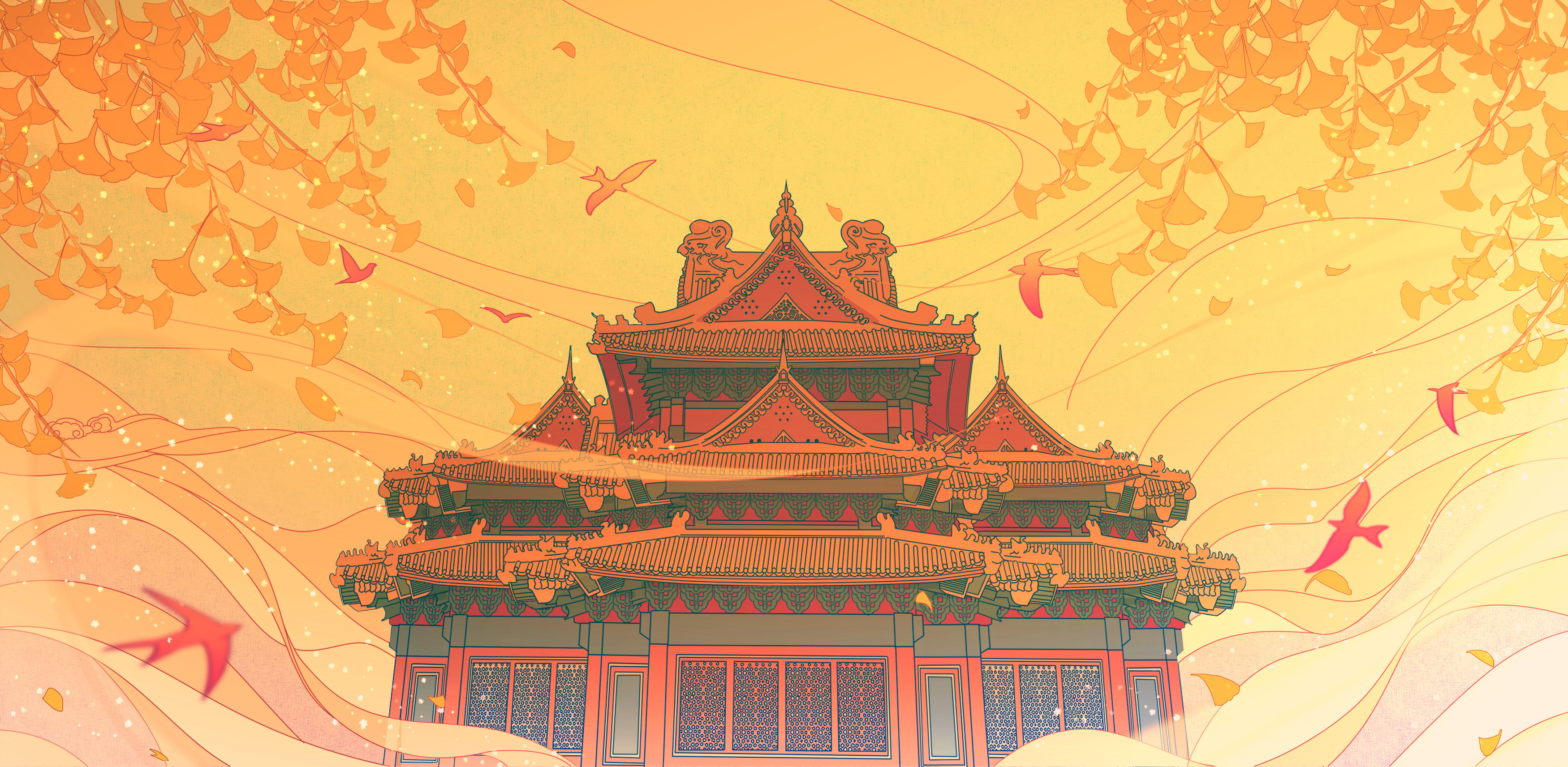 遇见历史的北京—故宫角楼