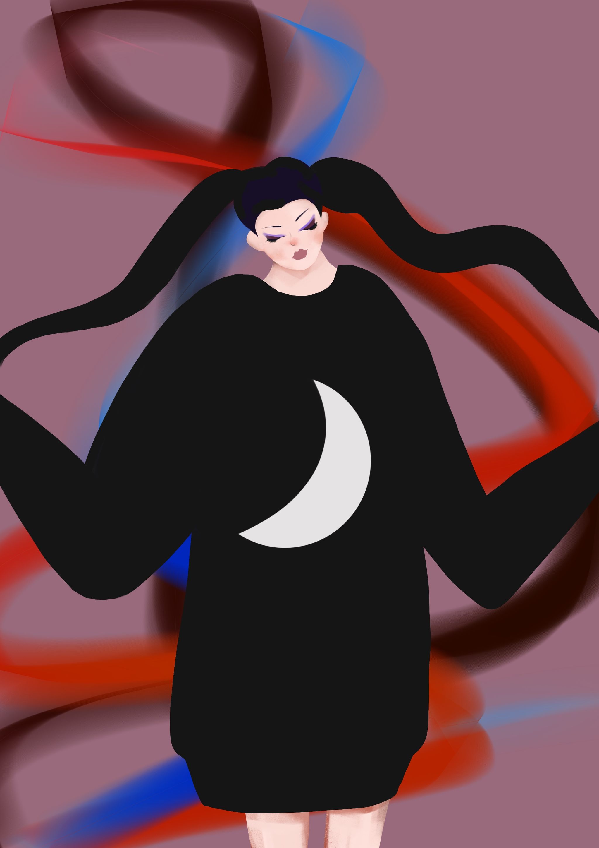 扁平风人物练习