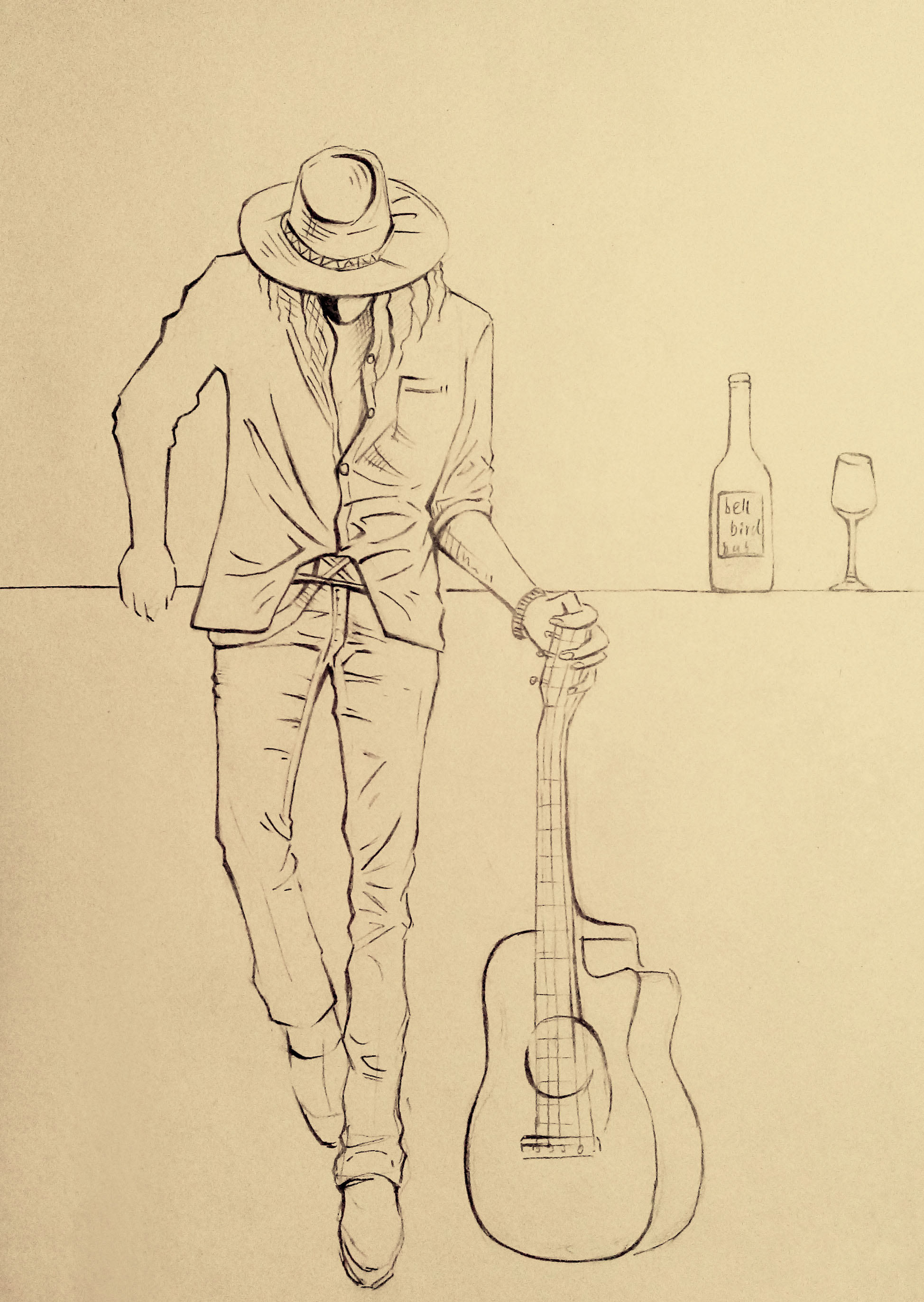 牛仔很忙 - 孤独画梦 - 原创作品 - 视觉中国(shijueme)