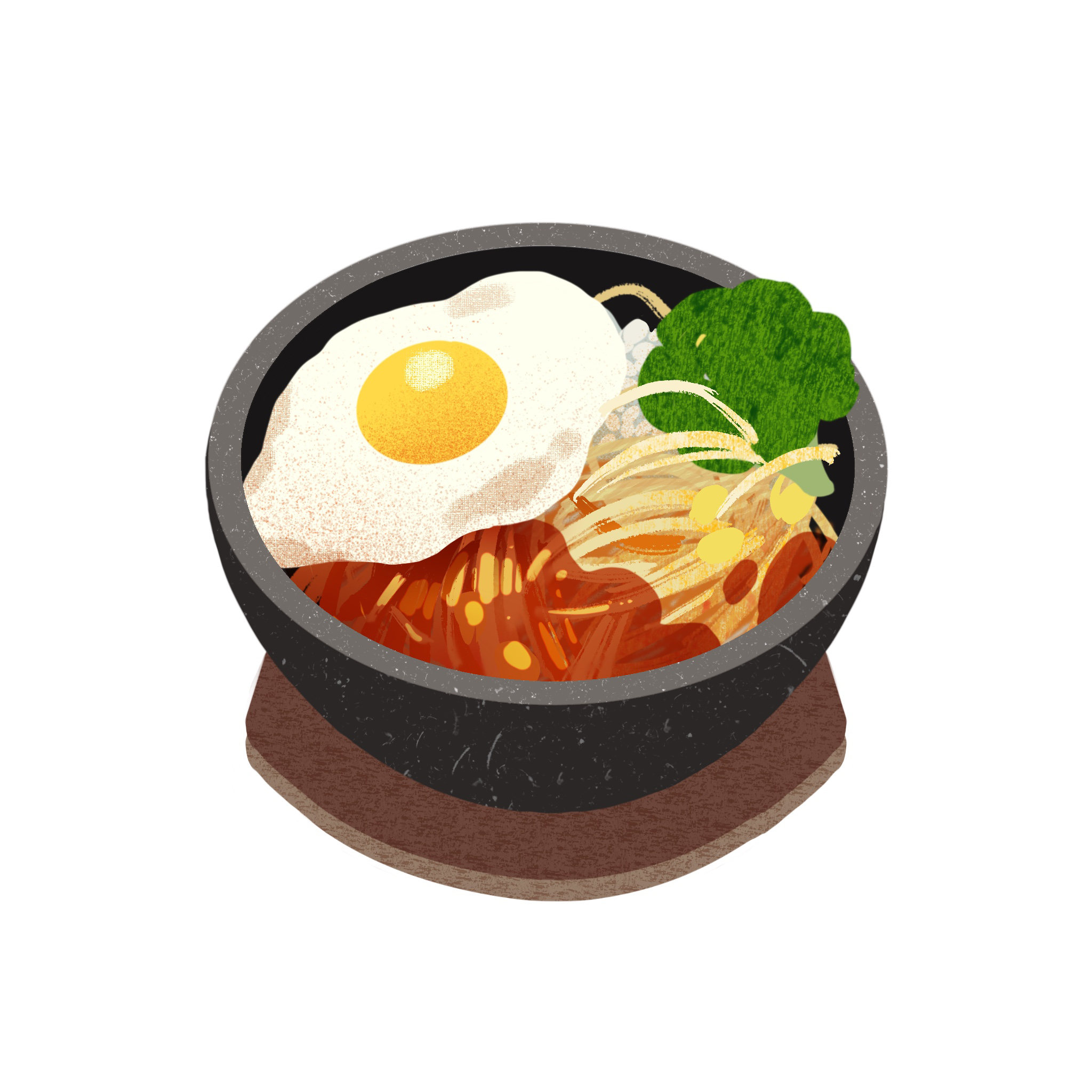 食堂美食系列 石锅拌饭