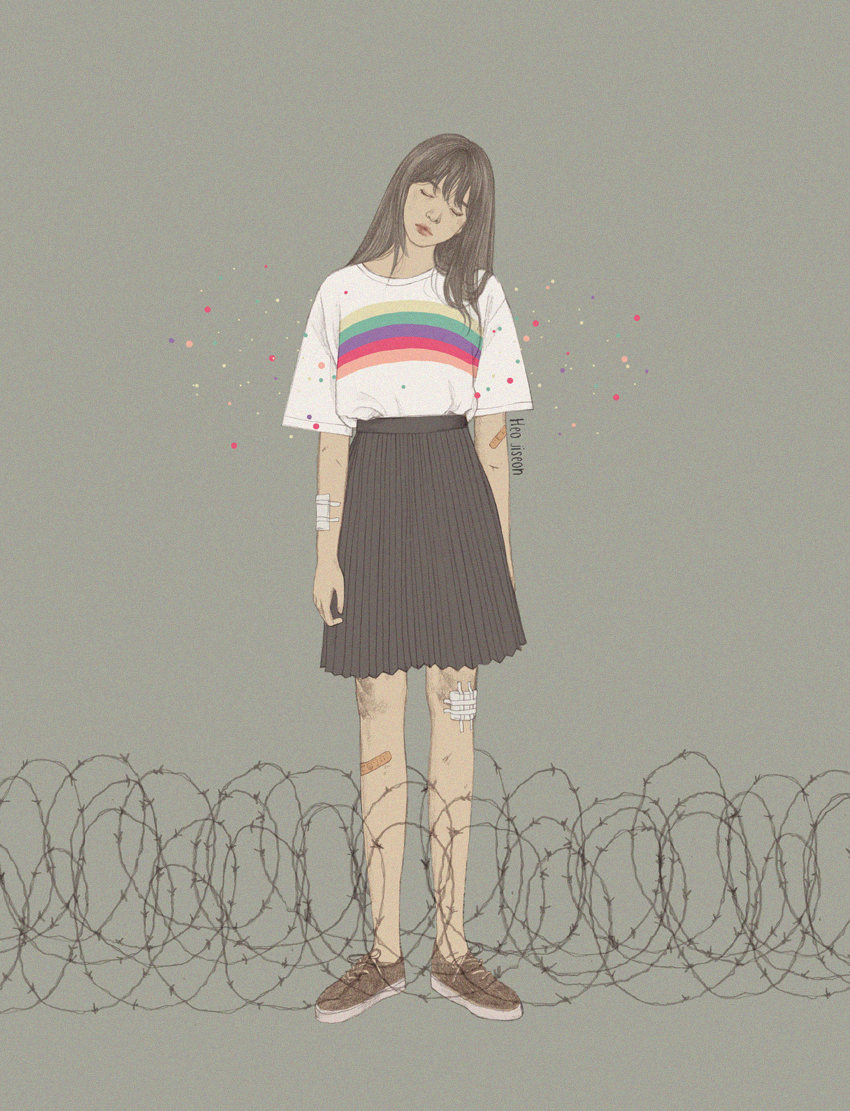 韩国插画师heojiseon的插画欣赏