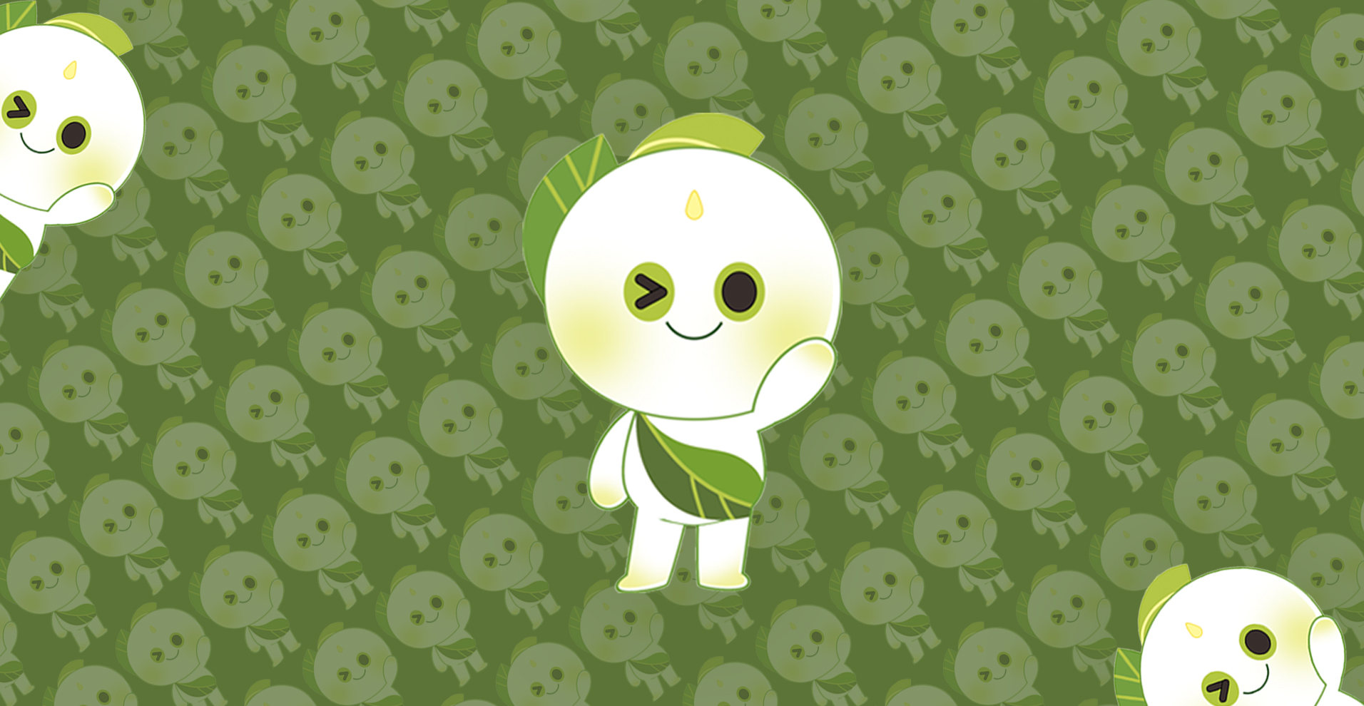 广西昭平县城市旅游吉祥物设计茶宝宝