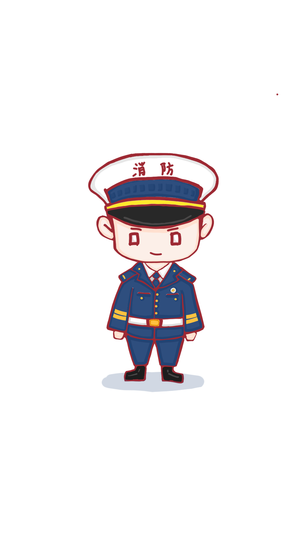 动漫消防员形象设计