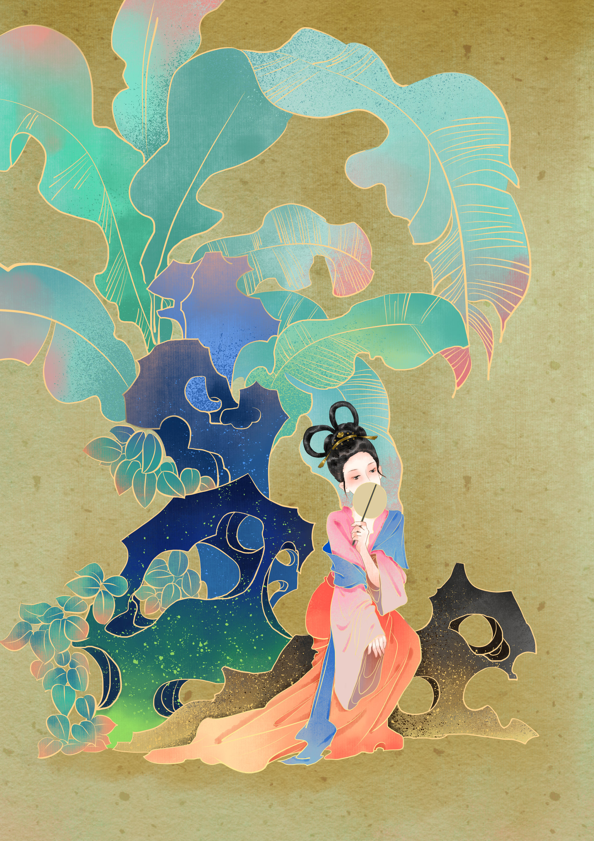 仕女图 插画  - 商业插画 |   上传时间: 2021-06-23 12:06 为ta点赞