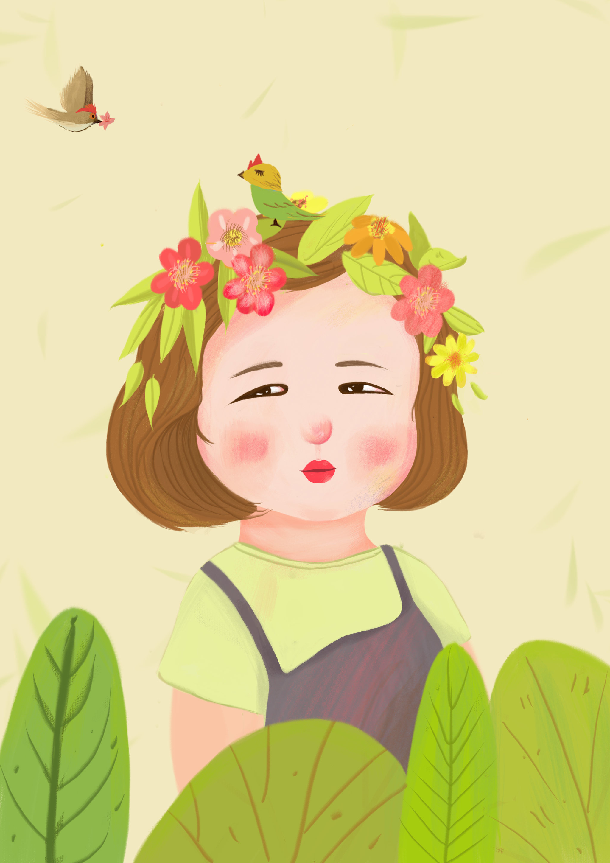 春天来了,春姑娘到了