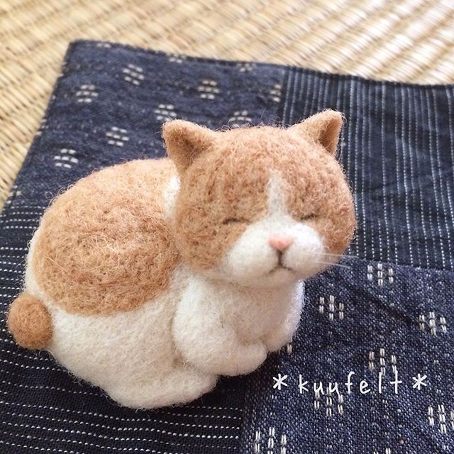 kuufelt 的羊毛毡作品