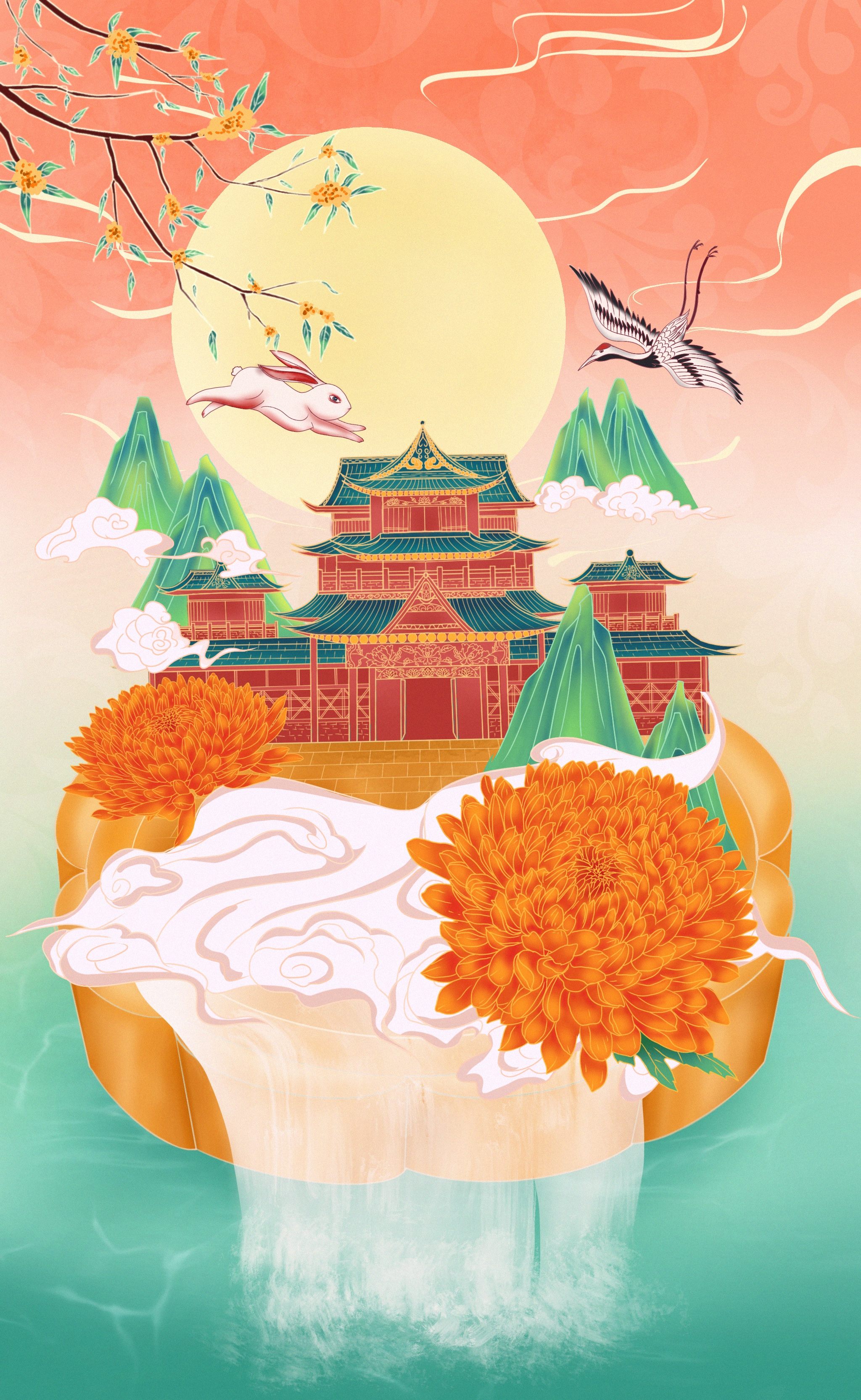 手绘插画国风作品集 - 高小小 - 原创作品 - 视觉中国(shijueme)