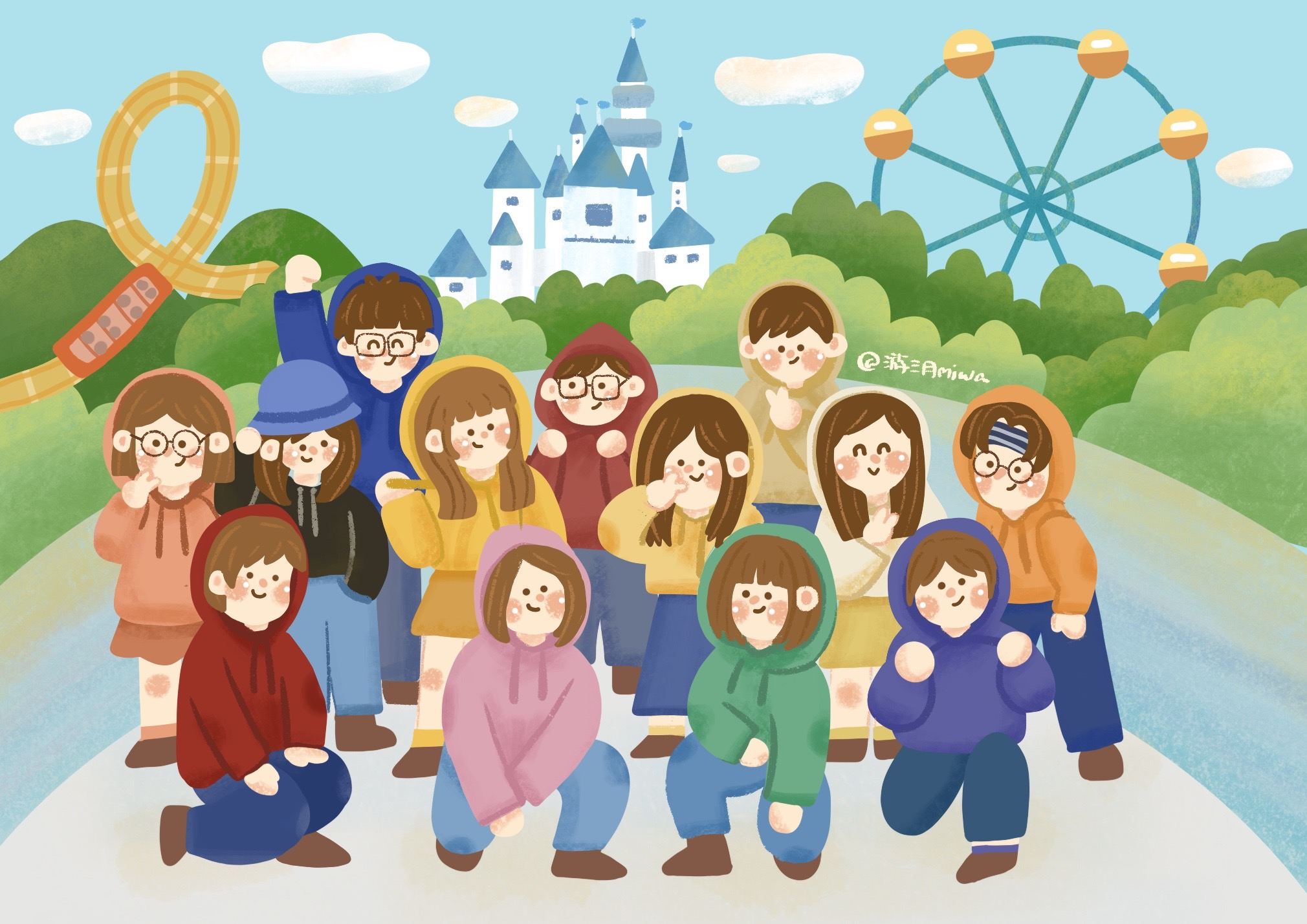 和朋友的花样旅行