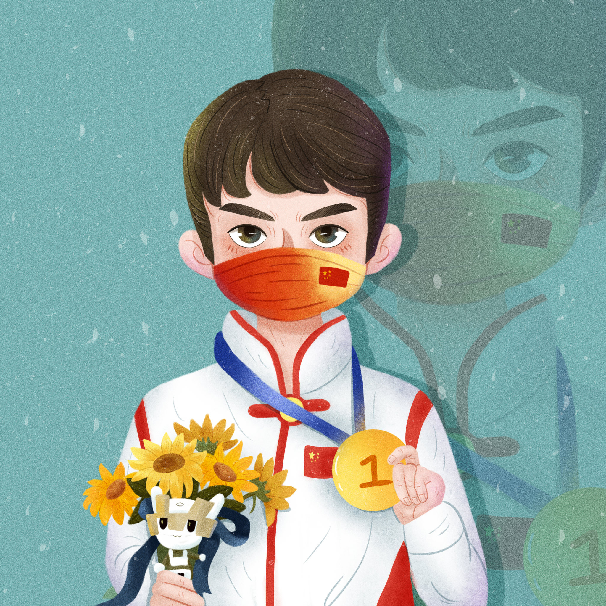 奥运冠军头像合集