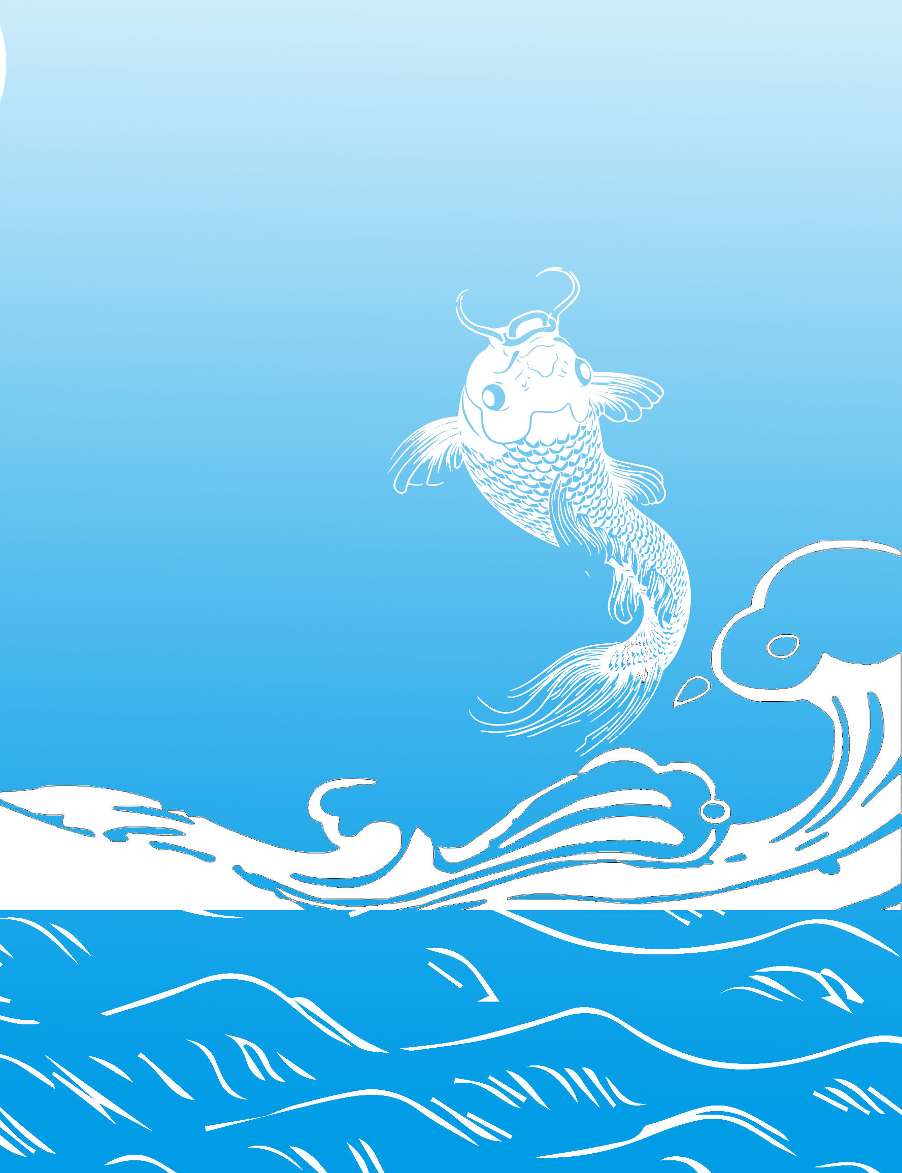 鲤鱼跳水 - myq幽幽 - 原创作品 - 视觉中国(shijueme)