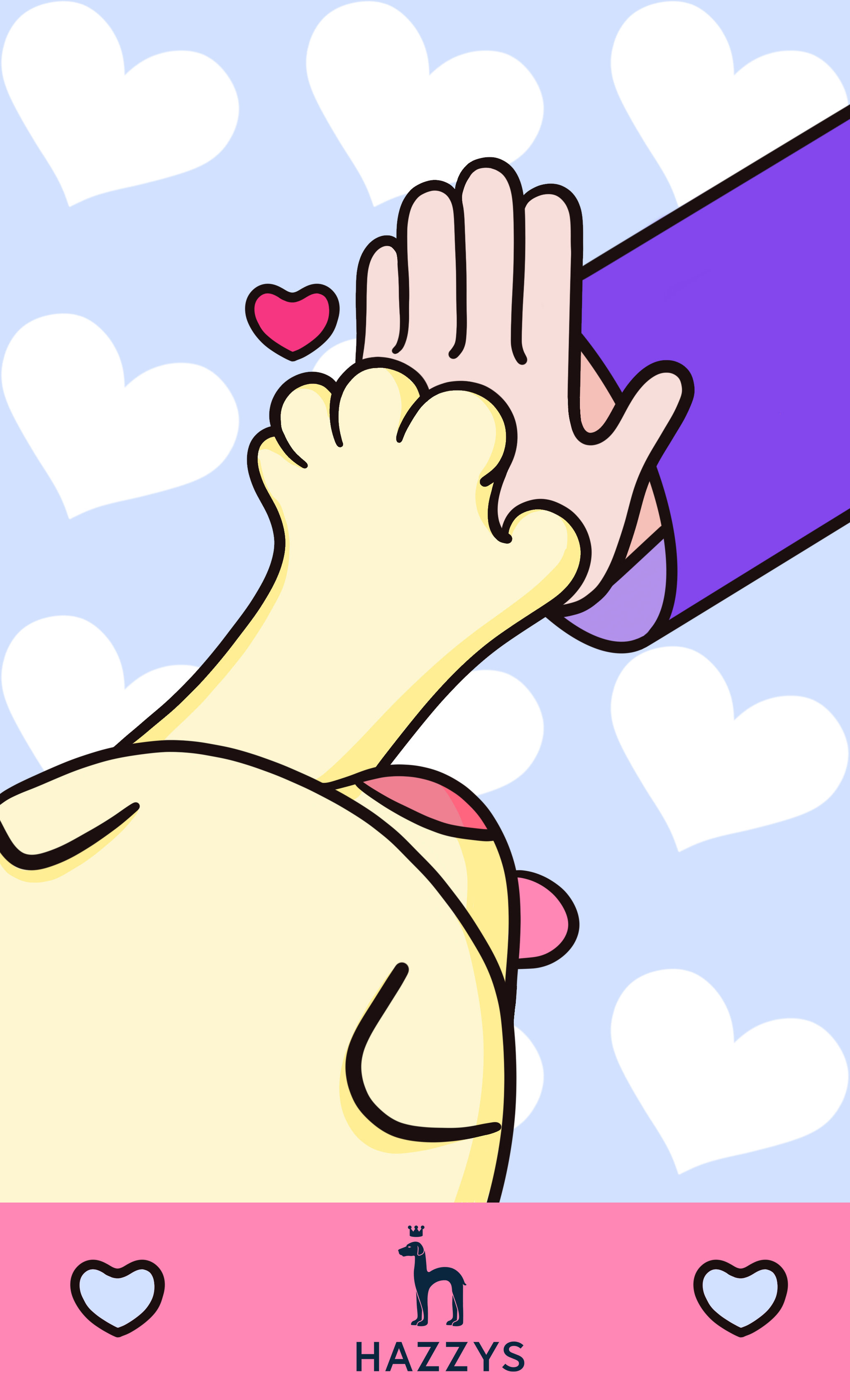 give me five! - 7格林 - 原创作品 - 视觉中国(爱视觉)